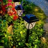 태양 통로 조명 야드 안뜰 풍경 산책로를위한 야외 LED 정원 장식