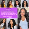 Hair pieces 38 40 Inch Loose Deep Wave Human Bundles With 4X4 5x5 6x6 HD Lace Closure Brazilian Weave Frontal 230417