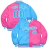 Herrjackor Anpassad skolmantel Design DIN EGNA LETTERMAN BASEBALL PERSONALISERAD SYCKING NAMN NUMMER 231118