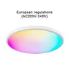 Plafonniers Lampe Lustre Couleur Vivante Éclairage Lumière Réglable Gradation Ambiante Compatible Maison Transmittance