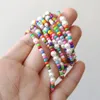 Charmarmband zx handgjorda pärlkedjor armband för kvinnor flickor ins söta hjärtjusterbara grossistparti gåvor