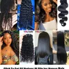 Hair pieces 4B 4C Afro Kinky Curly Clip In Human 100 Mongolian Natural Black Ins Bundle YouMay 231113