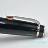 Luxury Bohemies Classical Fountain Pen Black and White Diamond InKamond Clip Clip biuro atramentowe z niemieckim numerem seryjnym