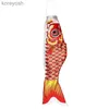 Acessórios para pipa 40cm japonês carpa windsock streamer bandeira de peixe kite cartoon peixe colorido windsock carpa vento meia bandeira koinobori presente newl231118