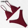 Costumi da bagno da donna OMKAGI Costumi da bagno bikini sexy da donna Biquini Bikini push-up Costume da bagno da bagno Costume da bagno Abbigliamento da spiaggia Maillot De Bain Femme 230417