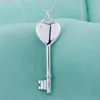 Chaînes Amour Coeur Clé Plaqué Argent Collier Vente Colliers Pendentifs /IGAMGUNI OVDBZZHV