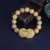 Strand 12-13mm Pixiu Stone Pi Yao Rouge Corde Charm Bracelets Xiu Bracele