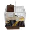 Fournitures pour petits animaux, cage de hamster pour animaux de compagnie, maison de luxe, souris portables, décoration de l'habitat, livraison directe, jardin Dhuc1