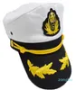 Berretto navale casual in cotone per uomo donna Moda Captain039s Berretto uniforme Berretto da marinaio