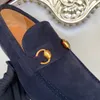 32Model 最高品質のブランドのフォーマルデザイナーのドレスシューズ豪華な男性黒青本革の靴ポインテッドトゥメンズビジネスオックスフォードシューズ