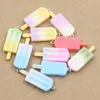 10pcs Charms Summer Ice Cream Popsicle Ice Icicle Lolly Pendant Craft Making Findings Handmade Jewelry DIY For Earrings Necklace Fashion JewelryCharms