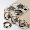 Eagle Eye Aluminum Alloy CD Lines Camera Lens Glass Protector Metal Ring Lens Protective For iPhone 15 14 13 12 Mini 11 Pro Max With Retail Package