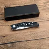 Fabrikspris G0412 Fold Knife 9CR13MOV Satin Drop Point Blad Black G10 Handle Ball Bearing Fast Open EDC Pocket Knives Outdoor Tools