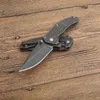 Factory Prijs KS1346 Flipper Vouwmes 8cr13mov Stone Wash Blade Roestvrij stalen handvat EDC Pocket Knives met retailbox