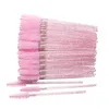 50 pièces brosse à cils en cristal jetable baguettes de Mascara applicateur brosses à cils en diamant Extension de cils outils de maquillage pour femmes outils de maquillage accessoires de maquillage