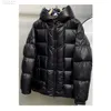 Montcler Fashion Märke Luxury Monclear Coat Down Jacket Winter High Street Designer Herrkläder Casual Mouth Covered High Quality