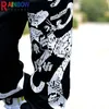 Calças masculinas RainbowTouches Fashion Casual Sports Training Fitness High Street Street Pant masculino Letras de Hip Hop