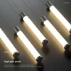 Lampadari Lampadario moderno a led per decorazioni per scale Sala da pranzo Scala per soggiorno Grandi luci a sospensione lunghe Anello nero dorato Design rotante