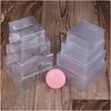 Gift Wrap Pvc Box Clear Frosted Craft Display Small Jewelry Packing Holder Transparent Plastic Lx3578 Drop Delivery Home Gar Dh7Oj