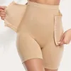 Cintura barriga shaper shapewear para mulheres controle corpo shorts bunda levantador calcinha cintura alta roupa interior emagrecimento 2 cores 231117