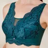 Bras Meizimei Sexy Lace Lingerie Bralette Vest Full Cup Brassiere Plus Size Bras for Women 36 38 40 BCD Cup Top BH Wireless Underwear P230417