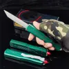 Тактический карманный нож Bounty Hunter EDC — двойного действия, лезвие 440C, рукоятка из цинкового сплава, сталь D2, многофункциональный уличный инструмент