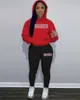 Designerskie bluzy bluzy 2023 Zimowe sportowe bluza z kapturem dla mężczyzn Hoodrich Tracksuit list Haftowa bluza kolorowy niebieski sweter fs