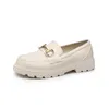 Dames loafers platform dikke enige bruidsschoenen voor bruiloft Brits stijl lolita lage hakken Mary Jane schoenen wit jk uniform schoenen vrouw casual enkele schoen CL2185