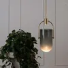 Hanger lampen emmer luxe glazen restaurant raam van slaapkamer de kop een bedlamp droplight gecontracteerde kassa