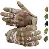 Guantes de montar para hombres Ciclismo Bicicleta Dedo completo Motos Guantes de carreras Pantalla antideslizante Táctil Deportes al aire libre Guantes tácticos Proteger equipo Equipo de ciclismoGuantes de ciclismo