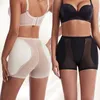 Waist Tummy Shaper Women Sexy Lace Body Control Panties High Slim wear Butt Lifter Transparent Hip Padded Underwear 230417