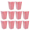 Geschenkwikkel Popcorn dozen papier filmcontainers doos feest nacht container bucket buckets benodigdheden houder witte rode bulk bowl houders houders