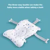 ing buizen s Ondersteuning opvouwbare buiskussen mat kinderen douche luchtkussen bed pasgeboren baby beveiliging bad stoel p230417