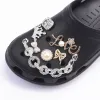 Accessoires de breloques Croces de styliste, strass scintillants, cadeau pour fille, décoration de chaussures sabots