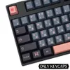 Klavyeler 139 151 Keyler Gece Keycap İngilizce Japon PBT Kişiselleştirilmiş Key Kapaklar MX Switch GMK Mekanik Klavye 231117