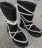 2023 designer stövlar snörning stövlar högkvalitativa män kvinnor stövlar riktiga läder halva bagage klassiska stil skor vinter höst snö stövlar nylon ull ankel stövel