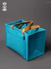 Sacs de rangement Portable Tea Set Bag Outdoor Travel Box Car Teapot Cup Buggy