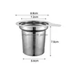 Thee -zeef Strainer -roestvrijstalen thee mesh infuser metalen koffie