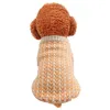 Vêtements pour chiens Hiver Tricoté Chat Vêtements De Chien Chaud Pull De Noël Pour Chiot Chihuahua Vêtements Pour Animaux De Compagnie Manteau Tricot Clogget Vêtements Drop D Dhhpz