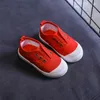 Atletische schoenen 2023 Spring Fashion Kids Boys Girls Canvas Comfortabele kinderen Peuter Casual Baby Sneakers