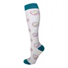 Calzini sportivi chaussette de compressione calcini compressione calza sportiva unisex stoccaggio