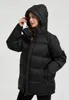 冬の女性ダウンジャケットCGアプローチレディーパーカリアルアライグマフード付きファーカラーコートダウン