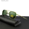 Óculos de sol piloto USA.RE óculos de sol masculino marca de alta qualidade designer RANDOLPH AGX lente de vidro temperado AO óculos de sol masculino QF562 Q231120