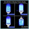 Other Event Party Supplies Flame Light Bbs Torch Led Effect Fire 4 Modes Glowing Lights Atmosphere Decorative For Halloween Christ Dhqfn