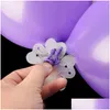 Other Event Party Supplies Balloon Plum Blossom Clip Practical Birthday Plastic Sealer Decoration Accessories Wholesale Lz Dhe7V