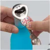 Openers Portable Mtifunctional Beer Bottle Opener Creative National Building Metal Corkscrew Household Decoration Fridge Mag Dhgarden Dhbyr