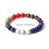 Bedelarmbanden mix en match diverse kavels stenen kralen armband vrouwen mannen yoga hand string sieraden vriendschap cadeau drop levering dhbjf