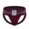 Hommes S support athlétique Jockstrap sangle de gymnastique bref arc-en-ciel ceinture natation course Sport Jock sangles Sexy sous-vêtements masculins