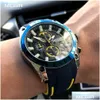 Orologi da polso Uomo Orologi sportivi militari Uomo Impermeabile Moda Blu Sile Strap Orologio da polso Uomo Luxury Top Brand Luminoso Dro Dhgarden Otwsa