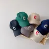 Caps Hats Fashion Baby Letter Embroidery Cap Baby Kids Adjustable Baseball Caps Boys Girls Hats Soft Children Peaked Cap Infant Sun Hat 230418